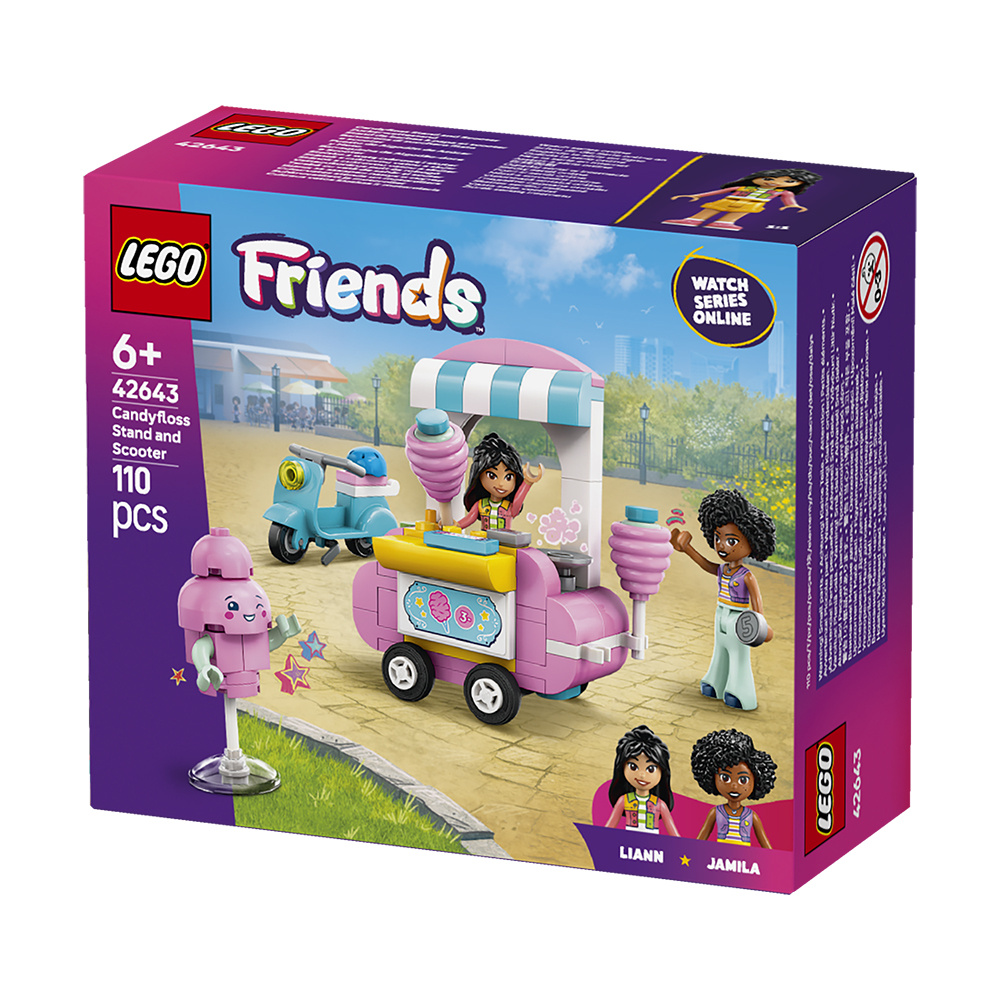 LEGO Friends - Candyfloss-bod og scooter