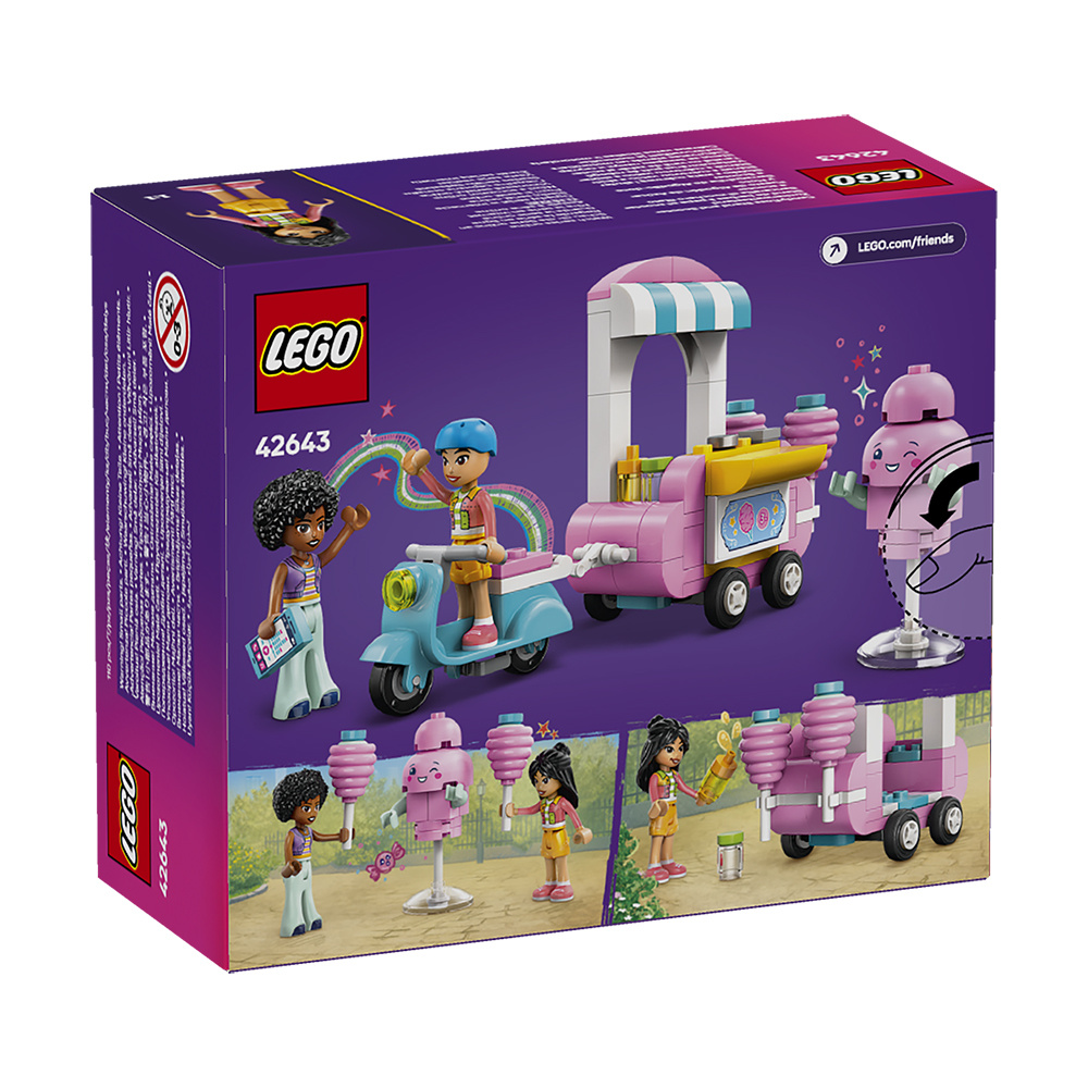 LEGO Friends - Candyfloss-bod og scooter
