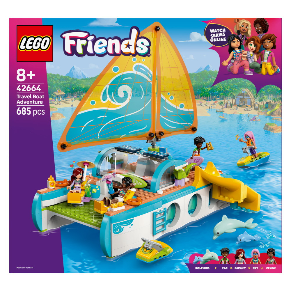 LEGO Friends - Eventyrfyldt bådrejse
