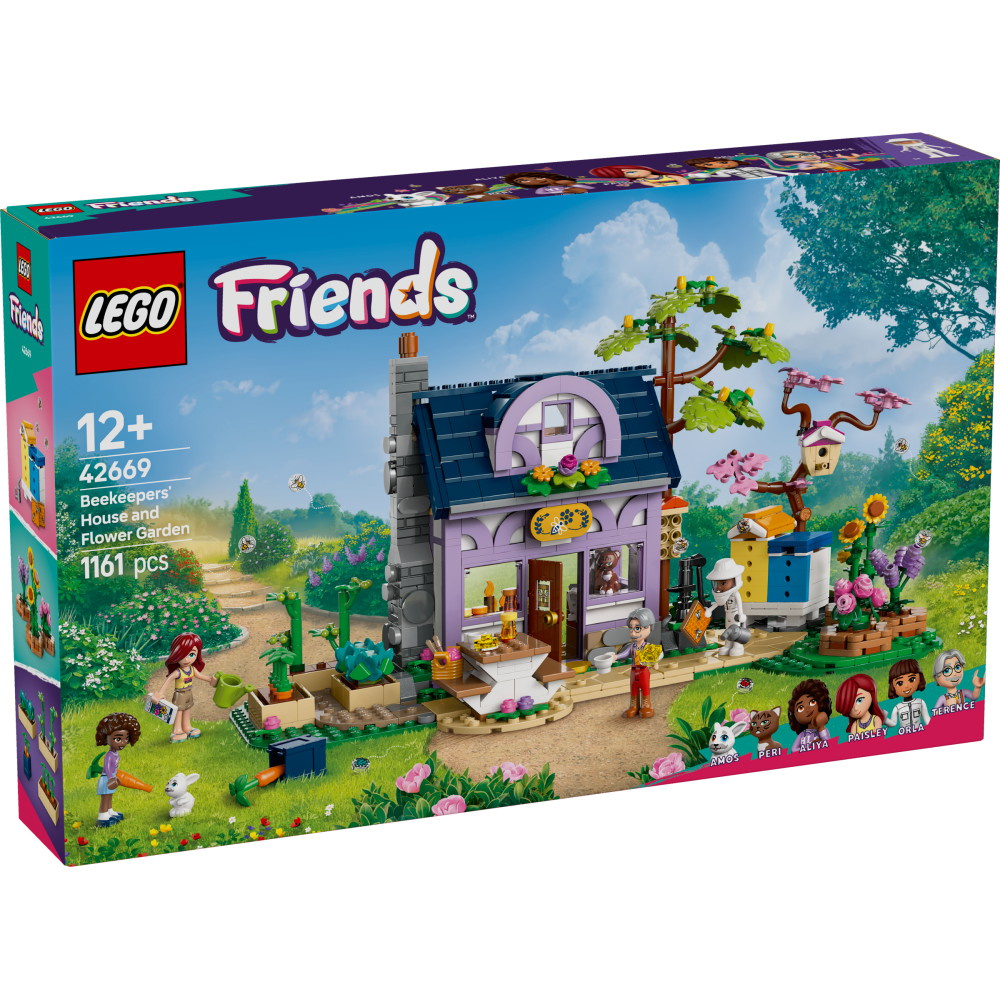 LEGO Friends - Biavlerhus og blomsterhave