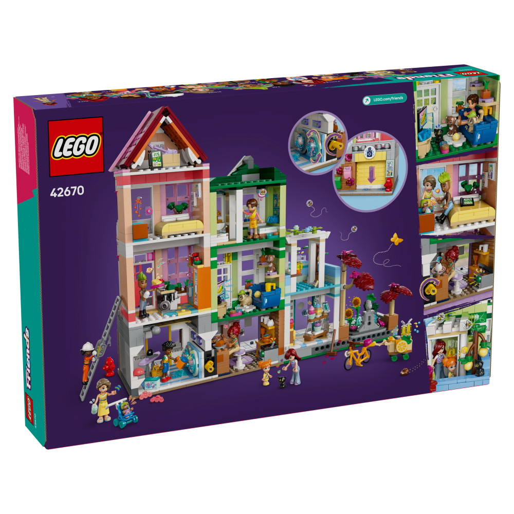 LEGO Friends - Heartlake City lejligheder og butikker
