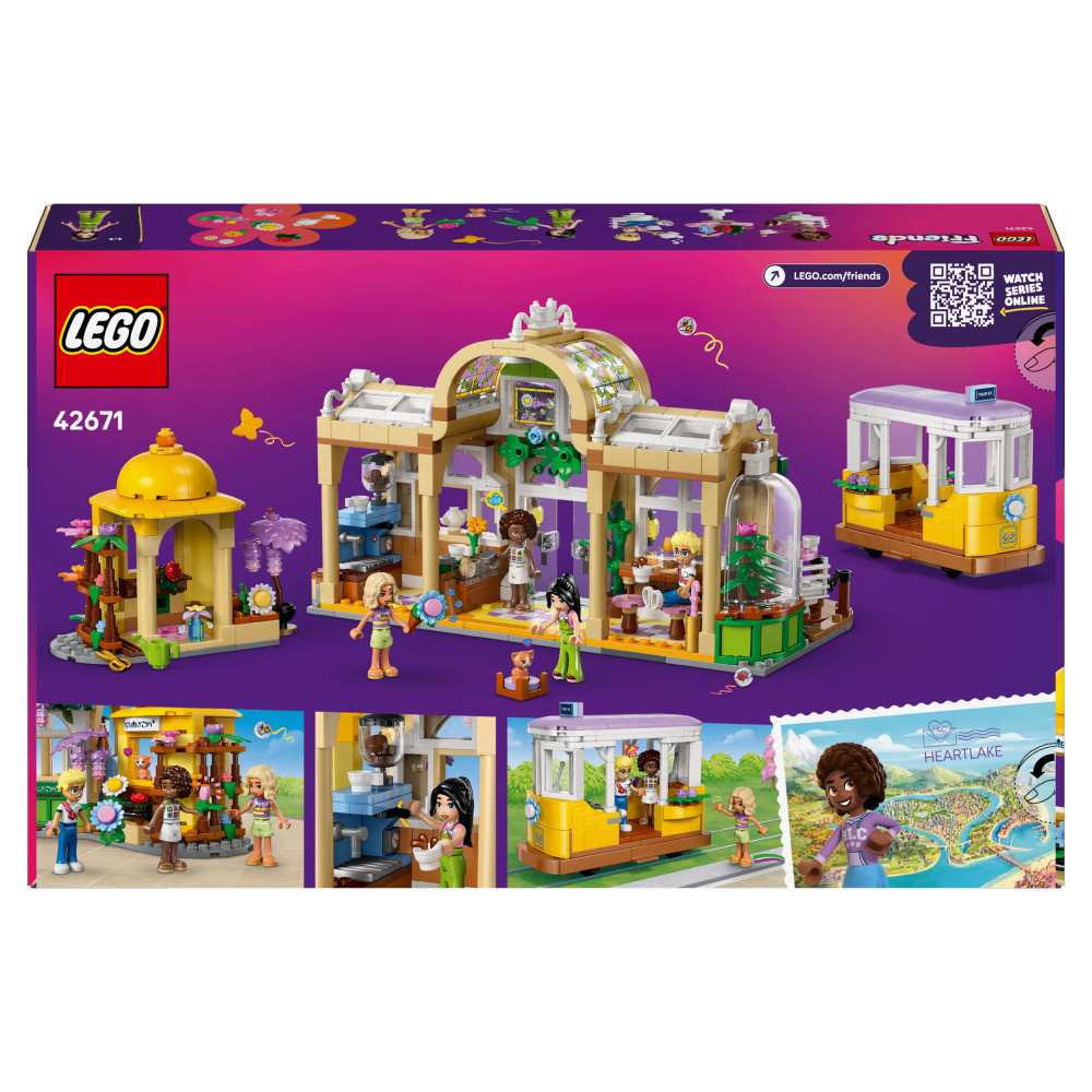 LEGO Friends - Plantecafé og blomsterbutik