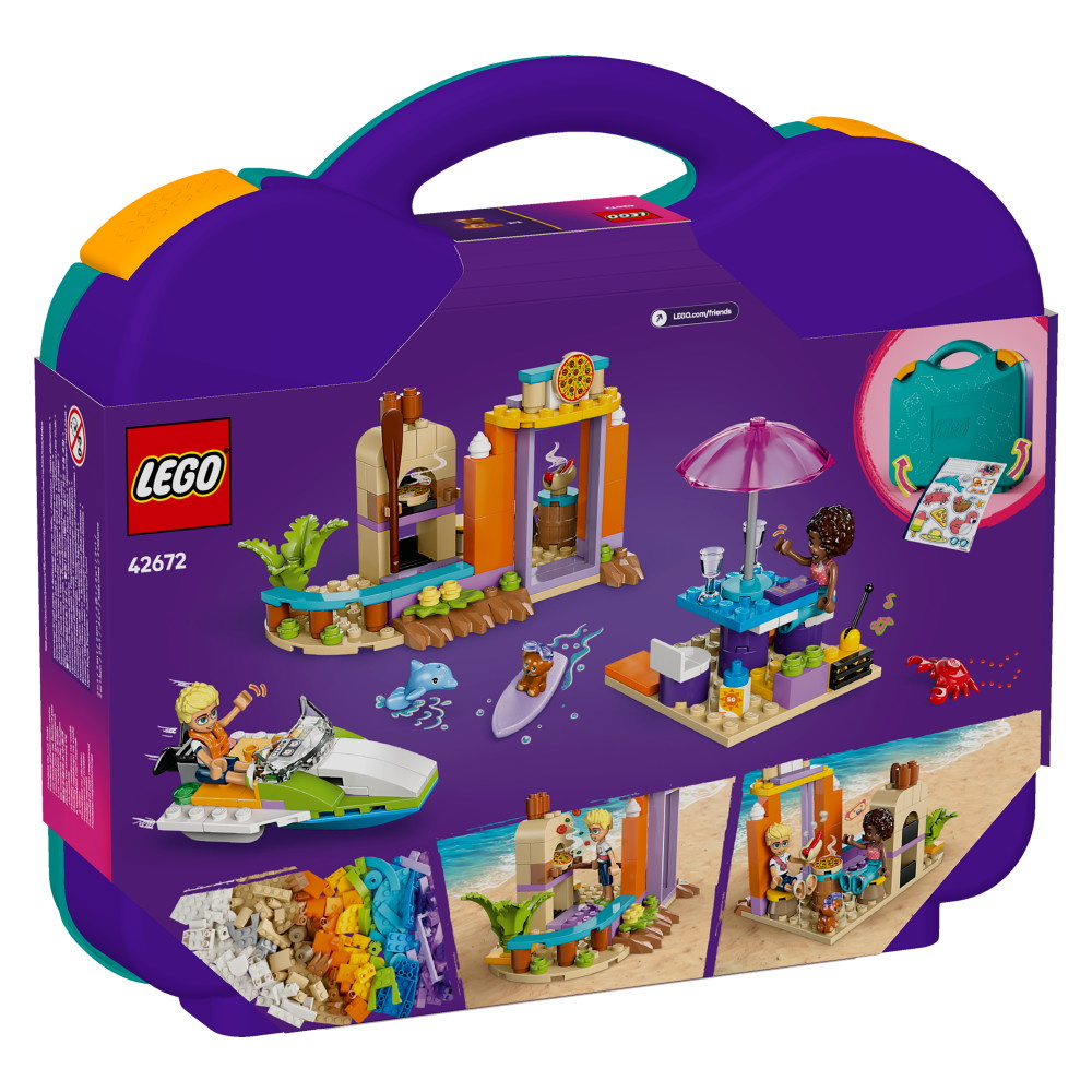 LEGO Friends - Kreativ strand- og rejsekuffert