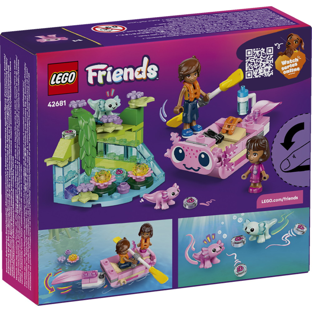 LEGO Friends - Axolotl-eventyrbåd