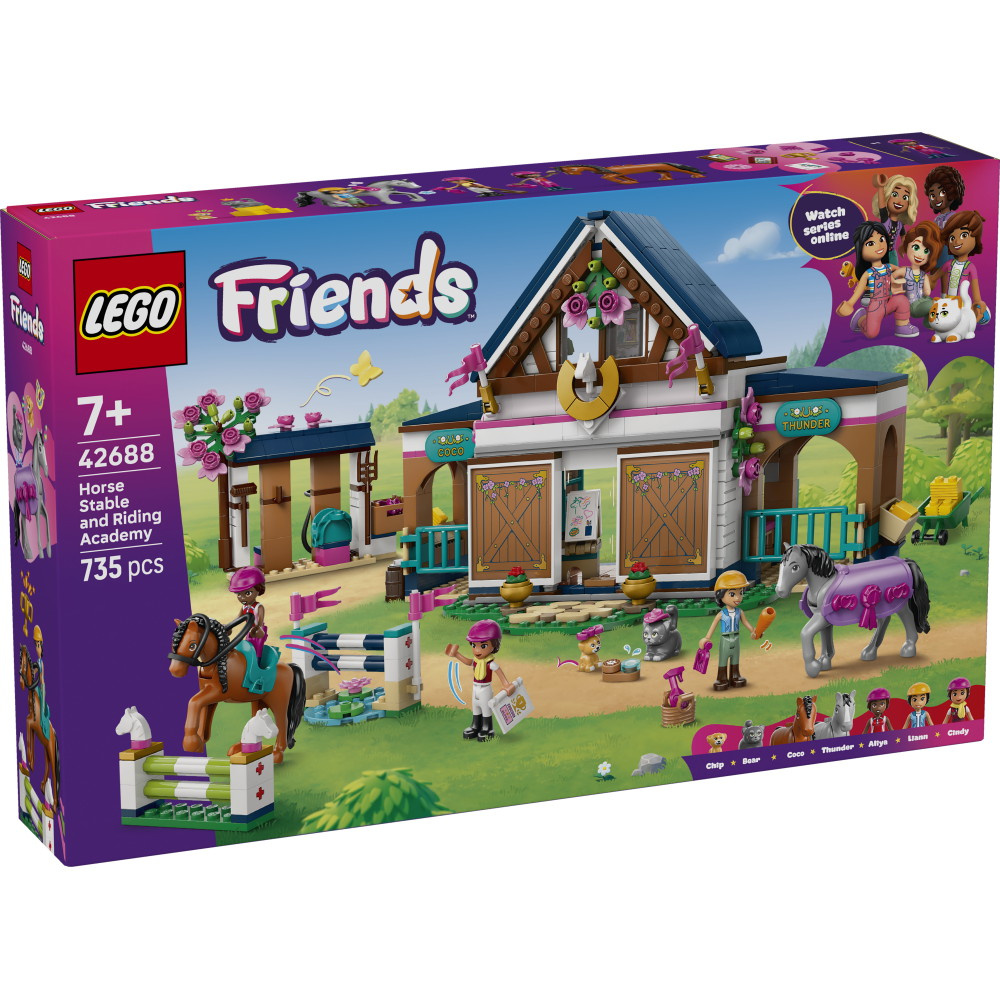 LEGO Friends - Hestestald Og Rideskole