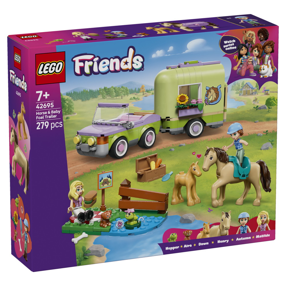 LEGO Friends - Heste- Og Føltrailer