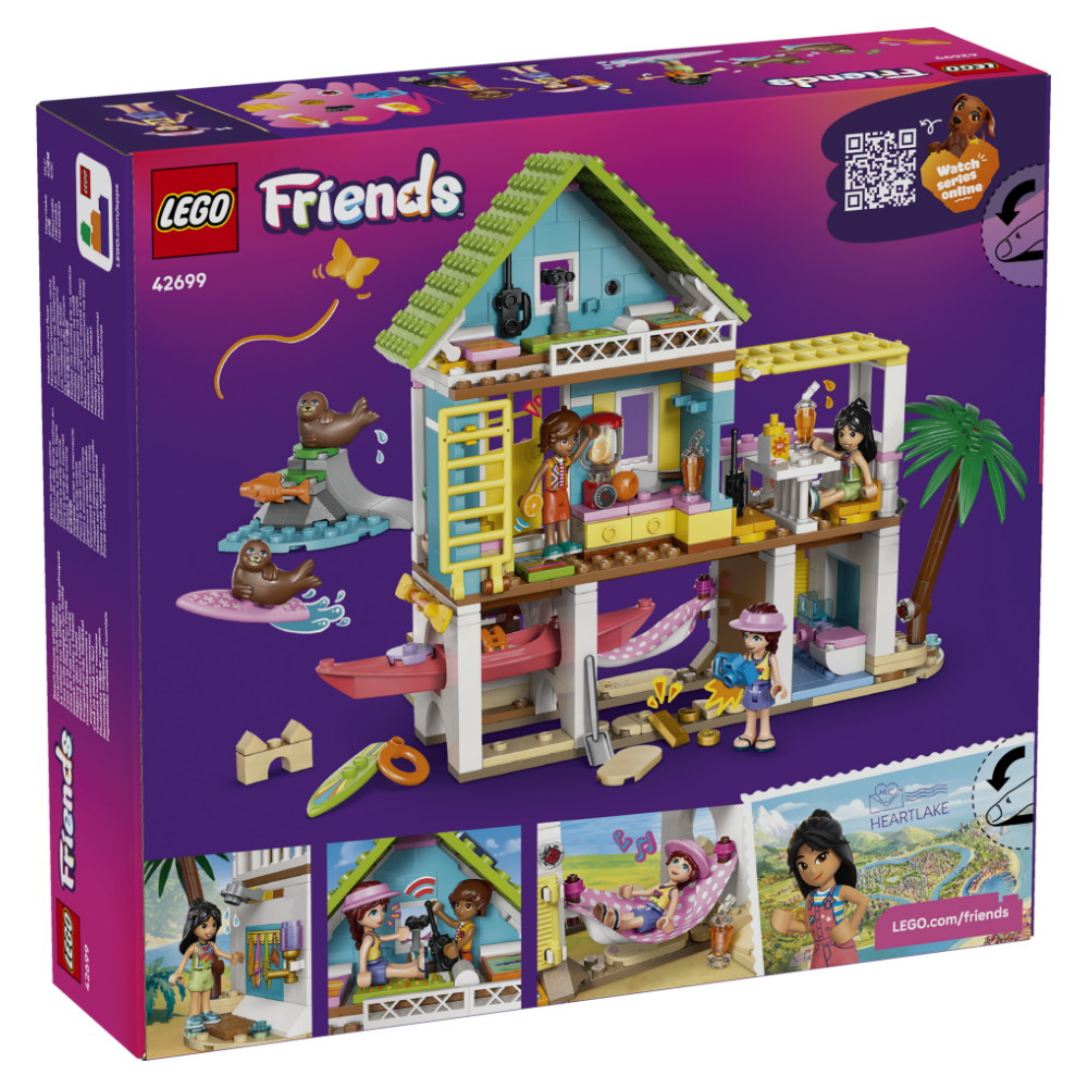 LEGO Friends - Strandhus Med Sæler