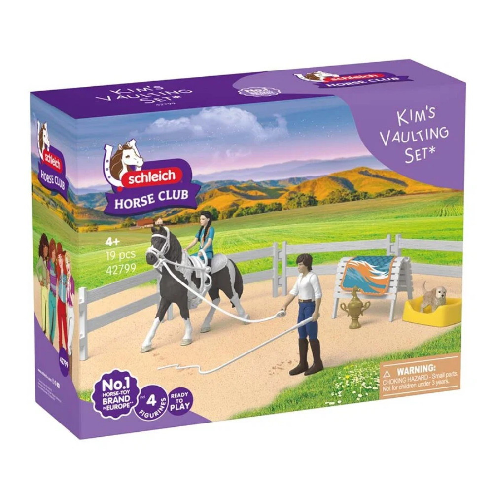 Schleich Horse Club - Kim's Vaulting Set