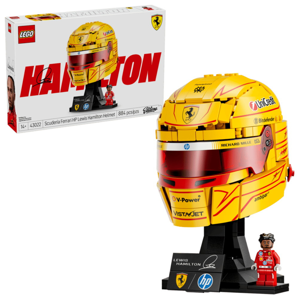 LEGO - Scuderia Ferrari HP Lewis Hamilton hjelm