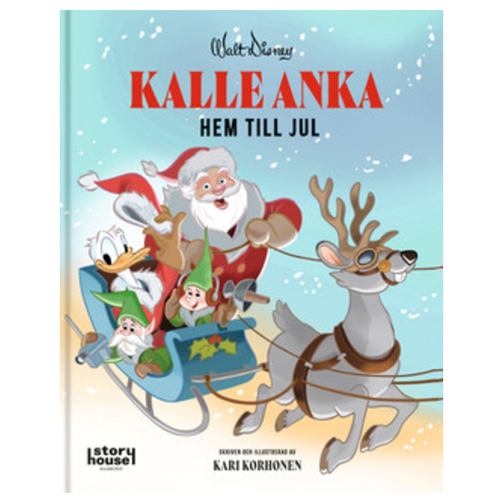Kalle Anka Sagobog Hjem til jul