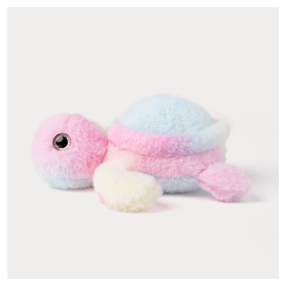 Teddykompaniet - Skildpadde i regnbuefarver 25 cm
