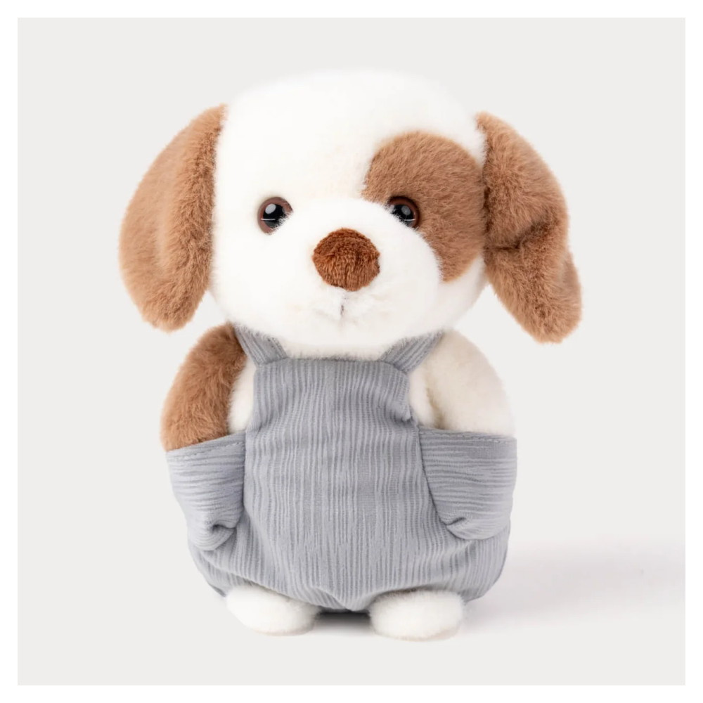 Teddykompaniet - Hund i tømrerbukser 22 cm
