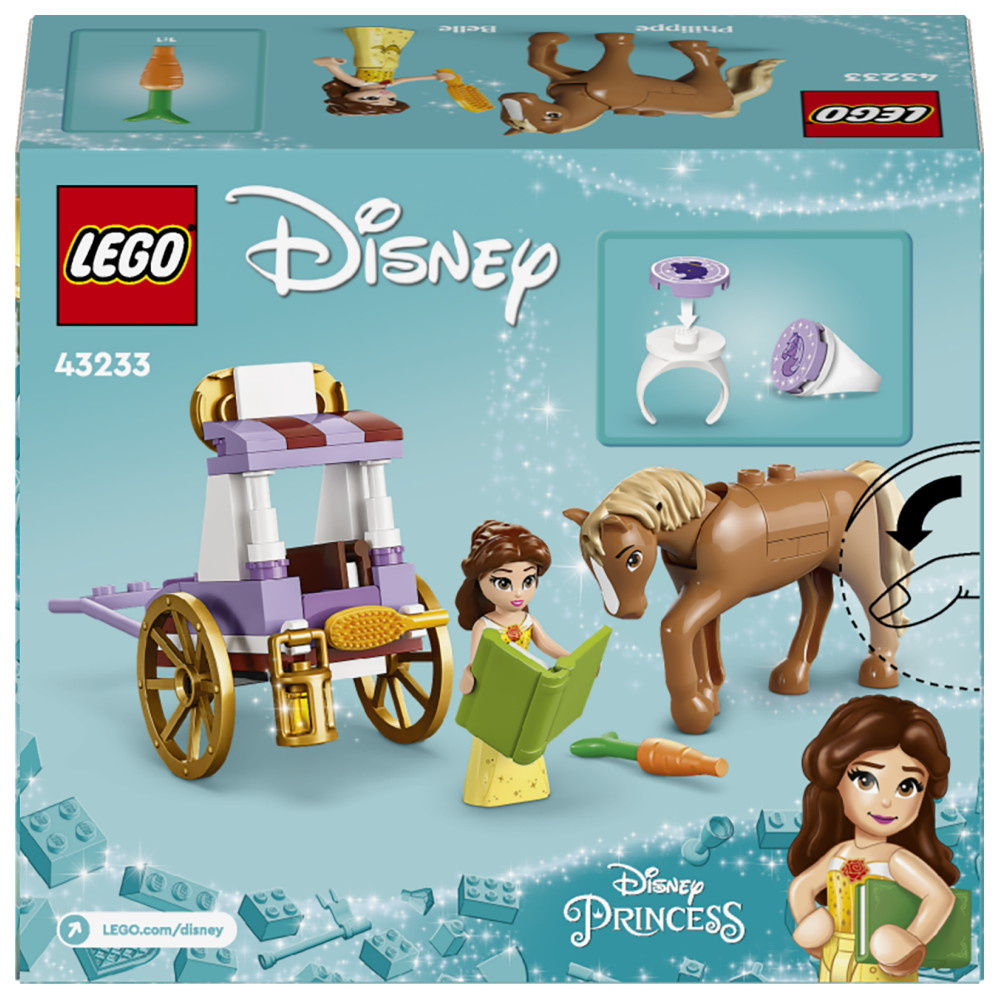 LEGO Disney - Belles eventyrvogn med hest