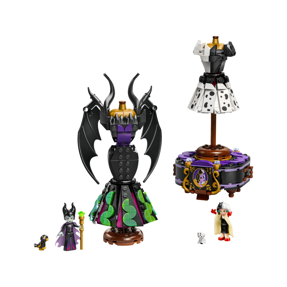 LEGO Disney - Maleficents og Cruella De Vils kjoler