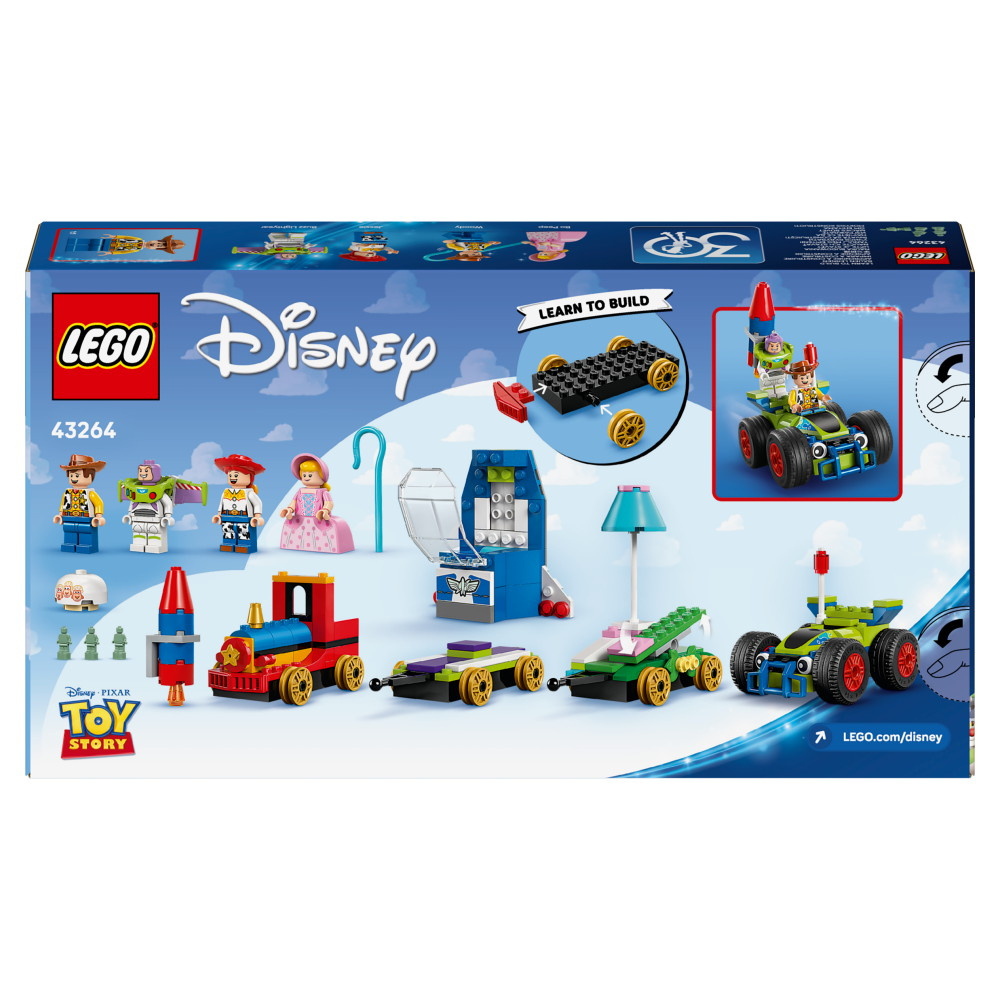 LEGO Disney - Toy Story-fejring: Tog og fjernstyret bil