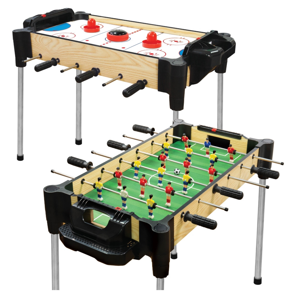 TRG Games - Bordfodbold og airhockey 2 i 1