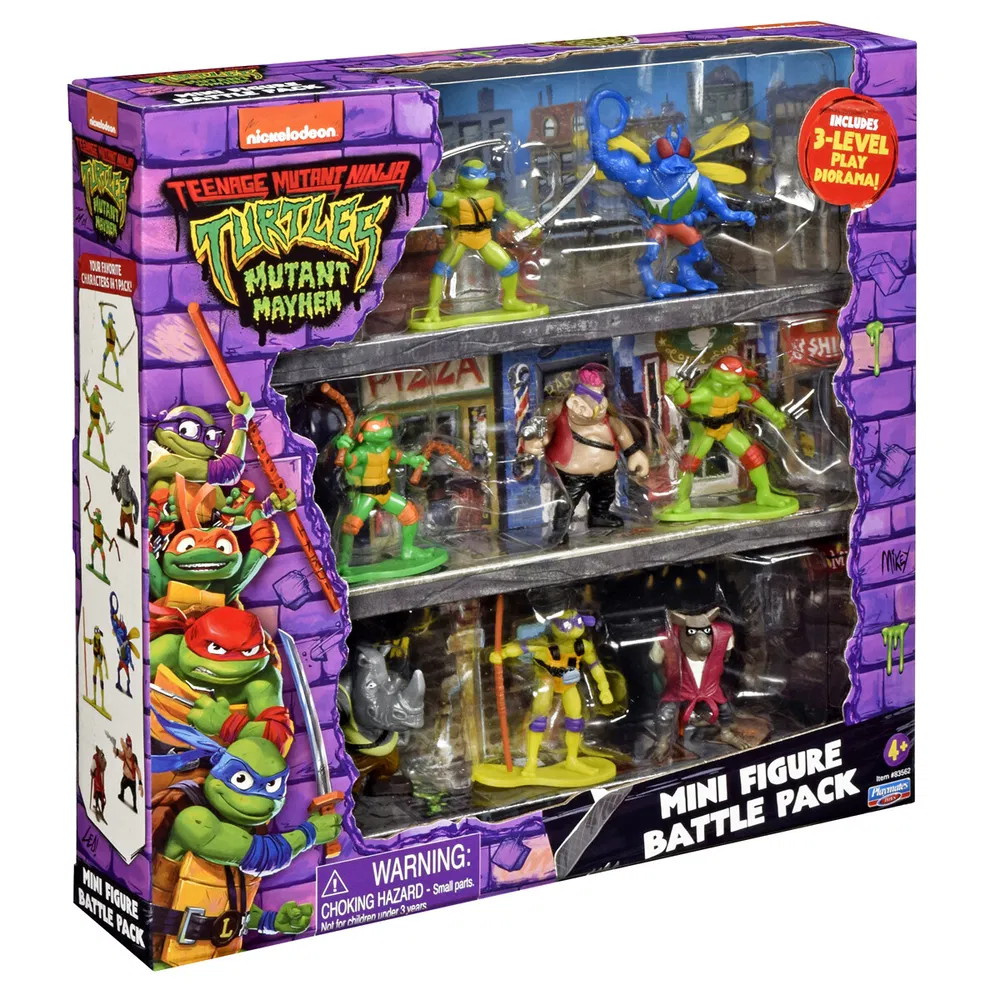 TMNT - Mayhem Mini Figure Battle Pack