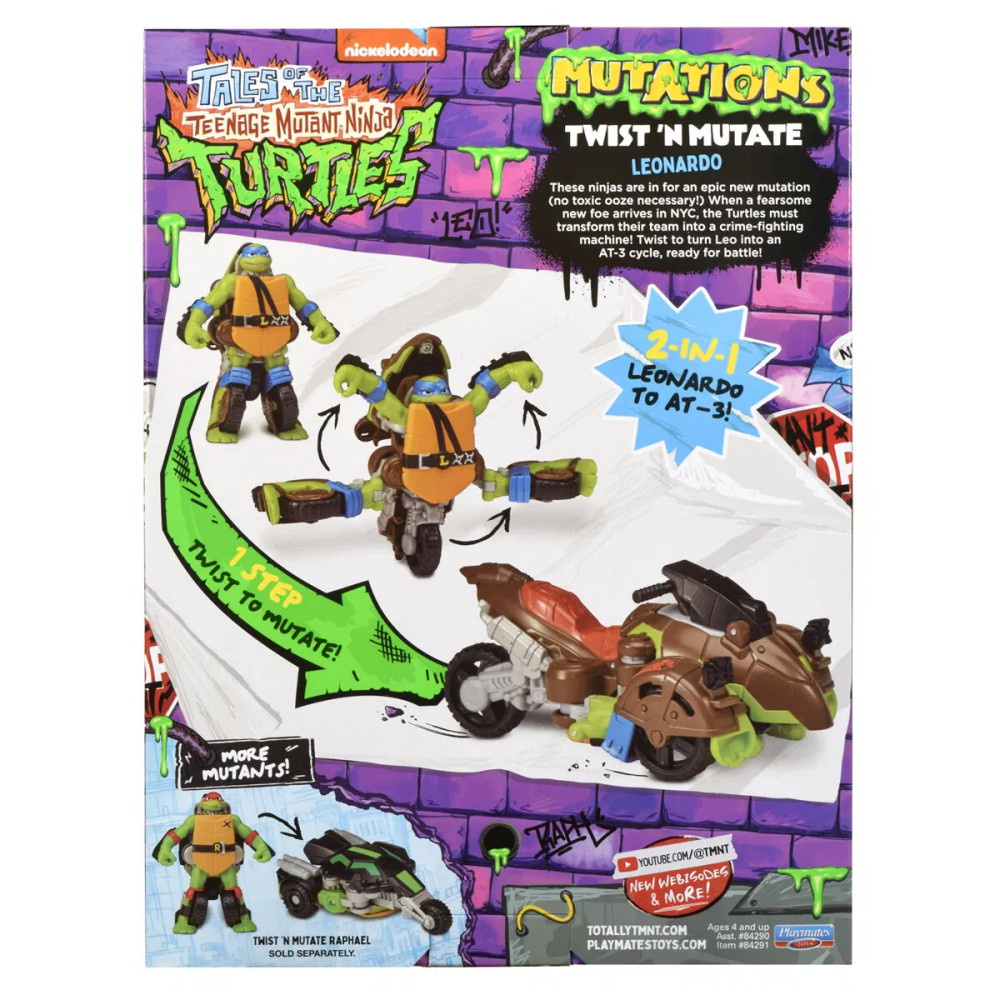 Turtles Mutant Mayhem Transformer Leonardo