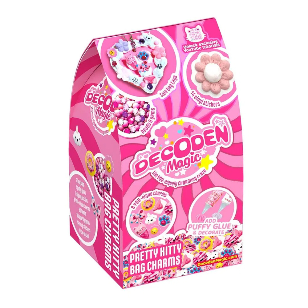 Decoden Magic Mini Pretty Kitty Bag Charms