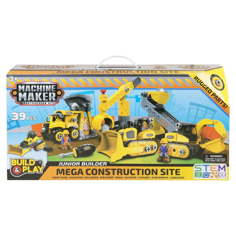 Machine Maker Mega Construction Site 39 dele