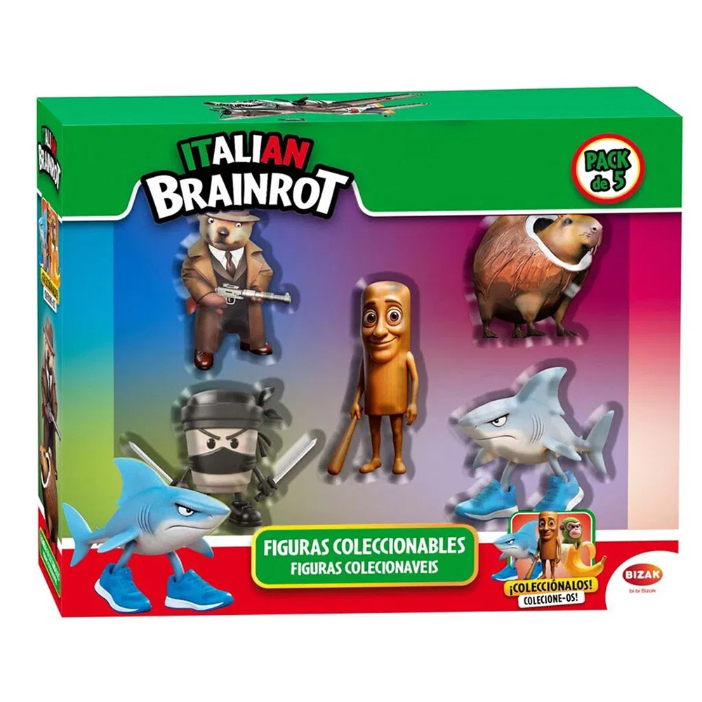 Brainrot Figures 5 cm - 5 Pack