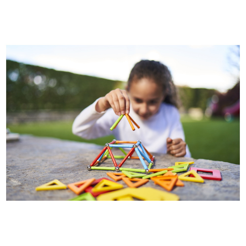 Geomag Supercolor paneler genbrugt 78 Dele