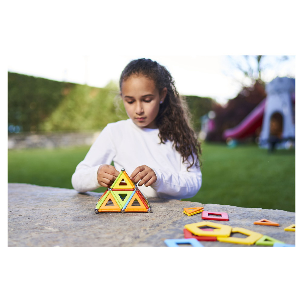 Geomag Supercolor paneler genbrugt 78 Dele