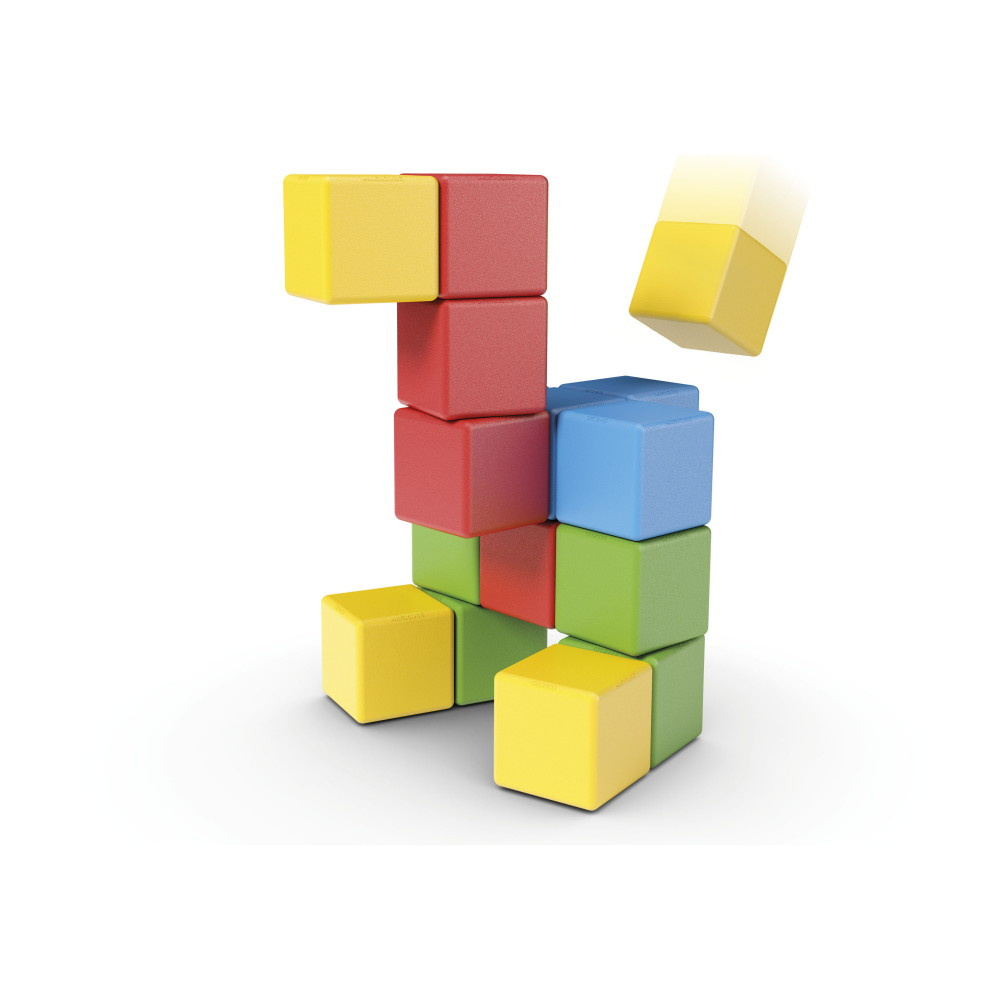 Geomag Magicube genbrugt kreativt sæt 16 dele