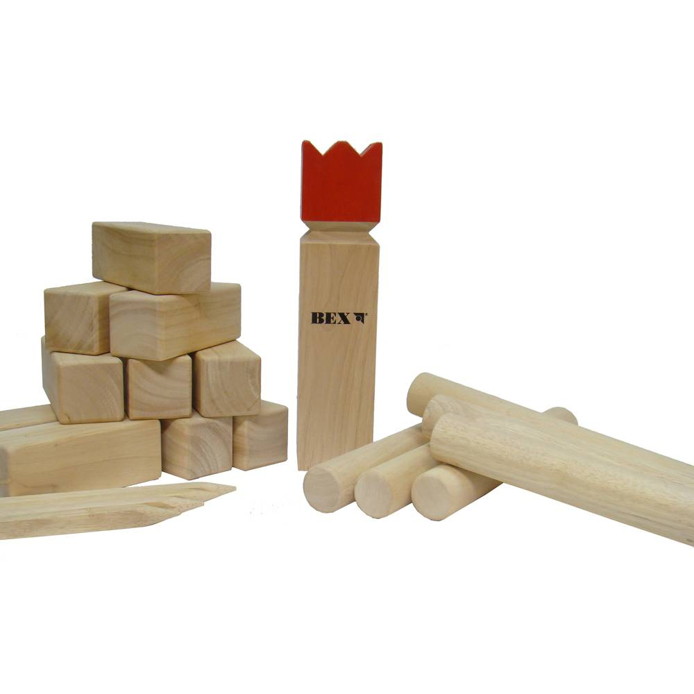 Kubb Original Rød konge