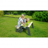 Accent sand, water and picnic table (1 bench) Accent sand, water and picnic table (1 bench)