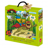 Kärnan Ask puslespil i træ - Bamse og verdens mindste eventyr 30 brikker Kärnan Ask puslespil i træ - Bamse og verdens mindste eventyr 30 brikker