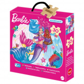 Barbie Puslespil: Mermaid 30 Brikker Barbie Puslespil: Mermaid 30 Brikker