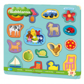 Kärnan ramme-puslespil - Babblarna 17 Brikker Kärnan ramme-puslespil - Babblarna 17 Brikker