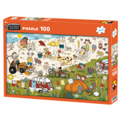 Kärnan Puslespil – LasseMajas Detektivbureau 100 Brikker Kärnan Puslespil – LasseMajas Detektivbureau 100 Brikker