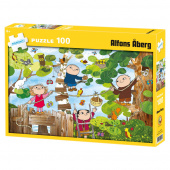 Puslespil: Alfons retter 100 Brikker Puslespil: Alfons retter 100 Brikker