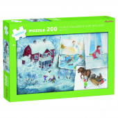 Kärnan - Madicken Julekort 200 brikker Kärnan - Madicken Julekort 200 brikker