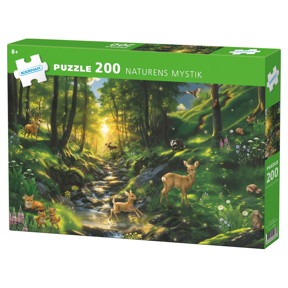 Kärnan - Naturens mysterium 200 Brikker