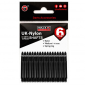 Bull's Shaft - Nylon 6 set medium sort Bull's Shaft - Nylon 6 set medium sort