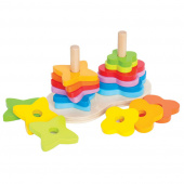 Hape Dobbelt Regnbuestabler Hape Dobbelt Regnbuestabler