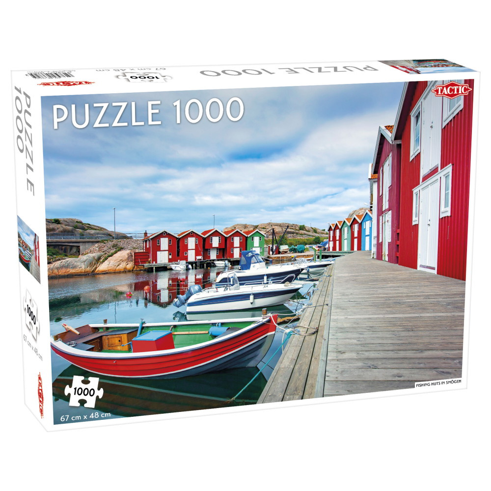 Tactic: Fishing Huts in Smögen 1000 brikker