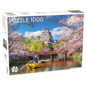 Tactic: Cherry Blossoms in Himeji, Japan 1000 brikker