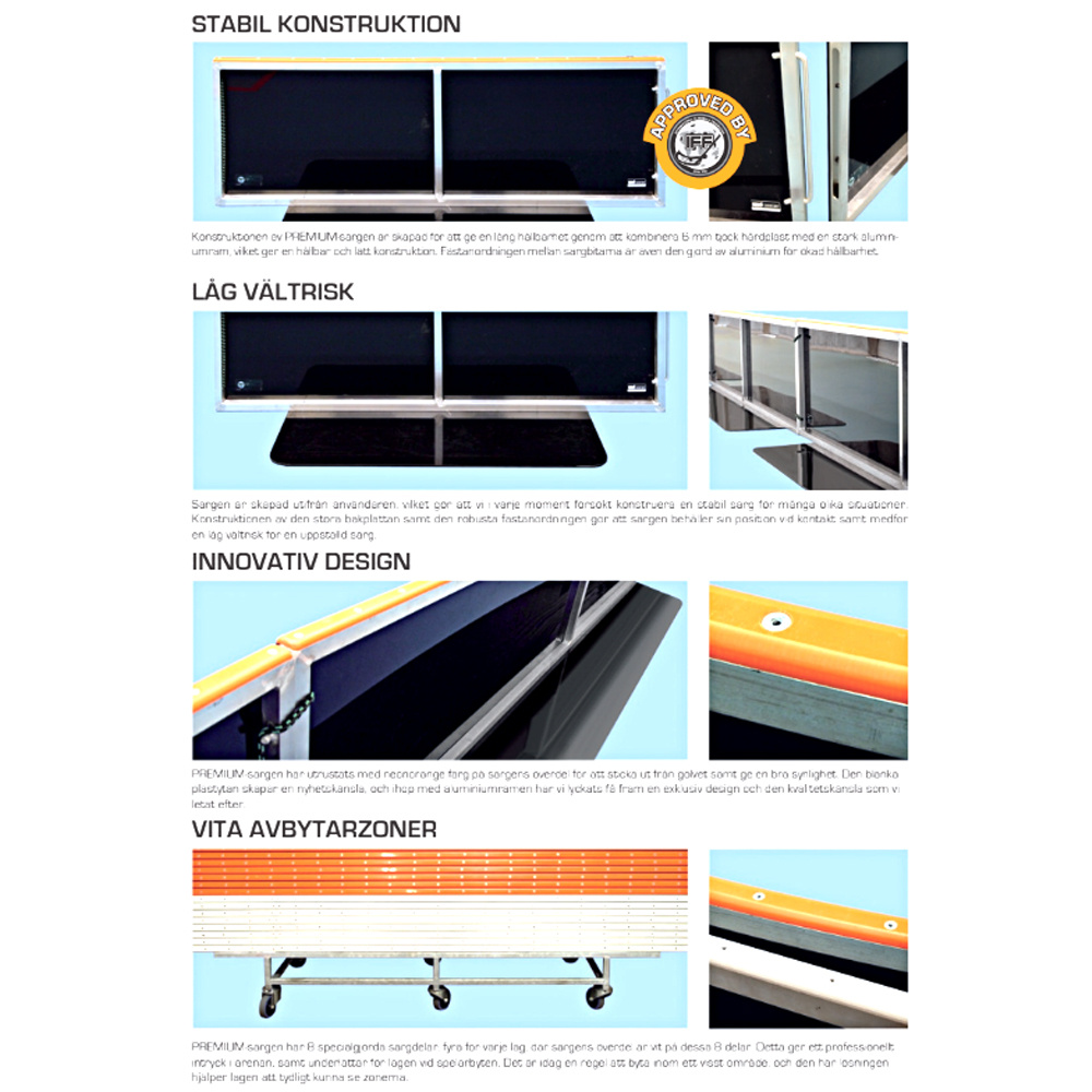 Rink PREMIUM black complete