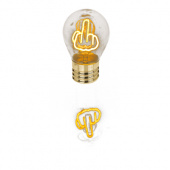 Lampe Light Bulb Middlefinger Lampe Light Bulb Middlefinger
