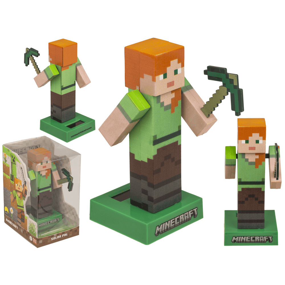 Solar Figurine - Minecraft Alex