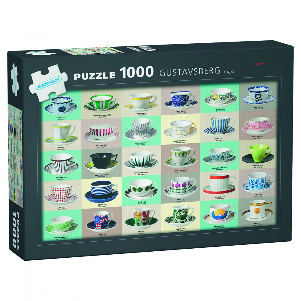 Kärnan Puslespil: Gustavsberg, Cups 1000 Brikker