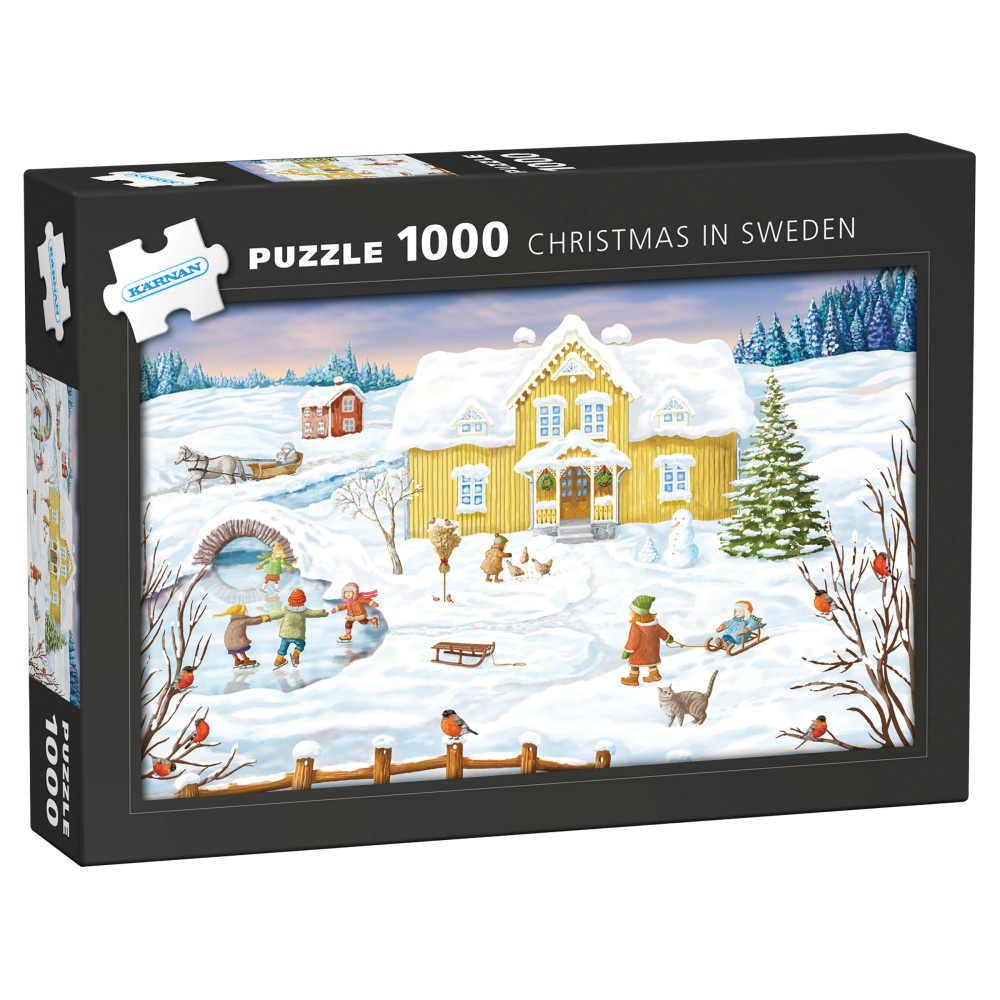 Kärnan Puslespil: Christmas in Sweden 1000 Brikker