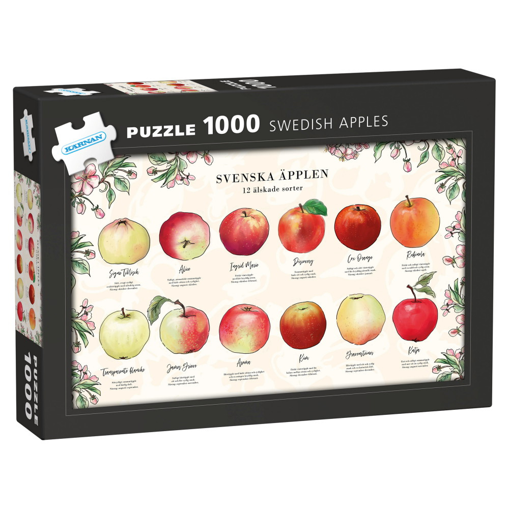 Kärnan Puslespil: Swedish Apples 1000 Brikker