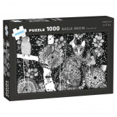 Kärnan Puslespil: Nadja Wedin - Crouchet Cat 1000 Brikker Kärnan Puslespil: Nadja Wedin - Crouchet Cat 1000 Brikker