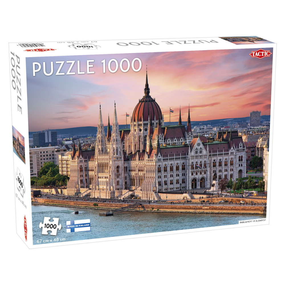Tactic: Parliament in Budapest 1000 Brikker
