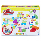 Play-Doh Shape & Learn Teksturer og Redskaber